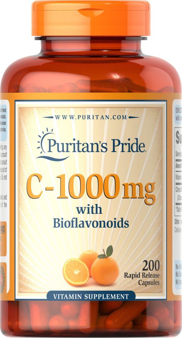 Vitamina C-1000 mg con bioflavonoides