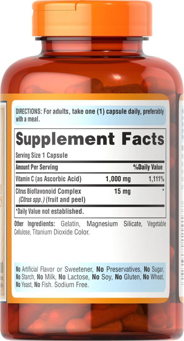 Vitamina C-1000 mg con bioflavonoides - Imagen 4