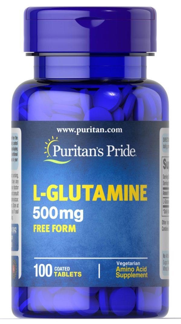 L-glutamina 500 mg