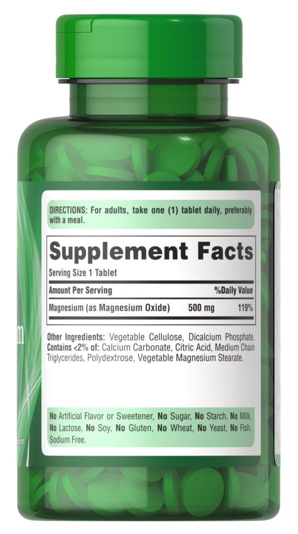Magnesio 500 mg - Imagen 5