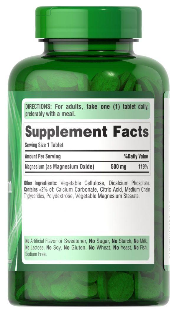 Magnesio 500 mg - Imagen 4