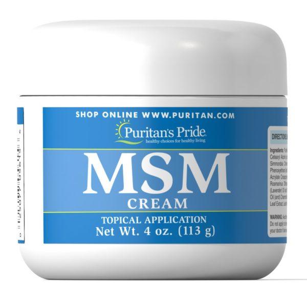 Crema de MSM
