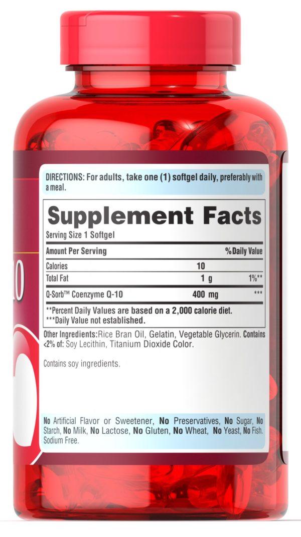 Q-Sorb ™ CO Q-10400 mg - Imagen 4