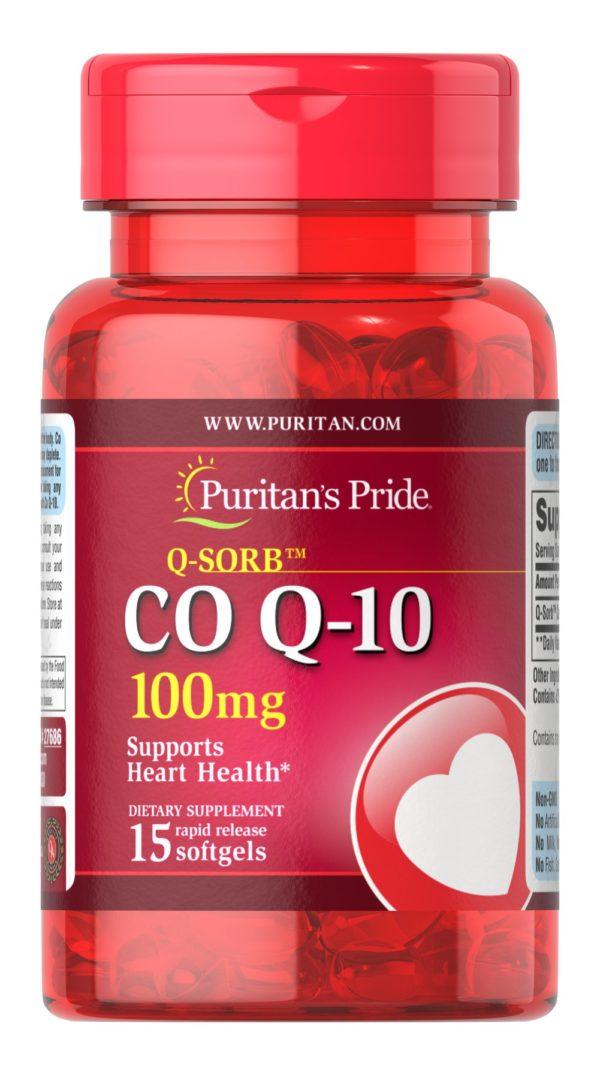 Q-SORB ™ Co Q-10 100 mg Tamaño de prueba