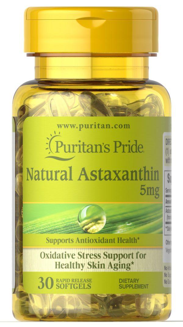 Astaxantina natural 5 mg