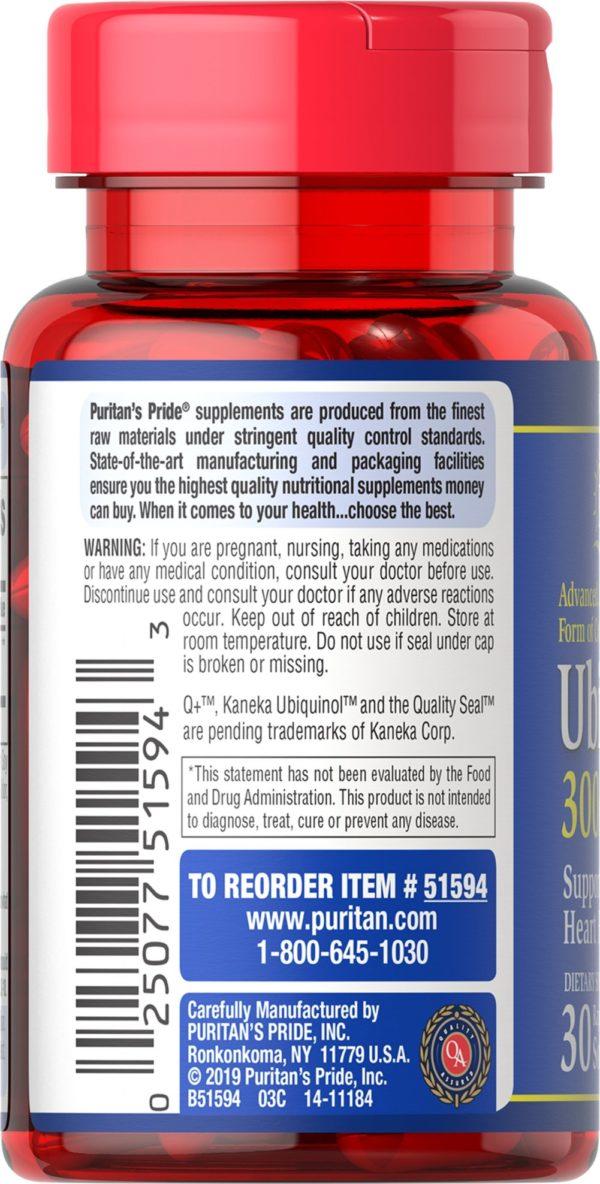 Ubiquinol 300 mg - Imagen 4
