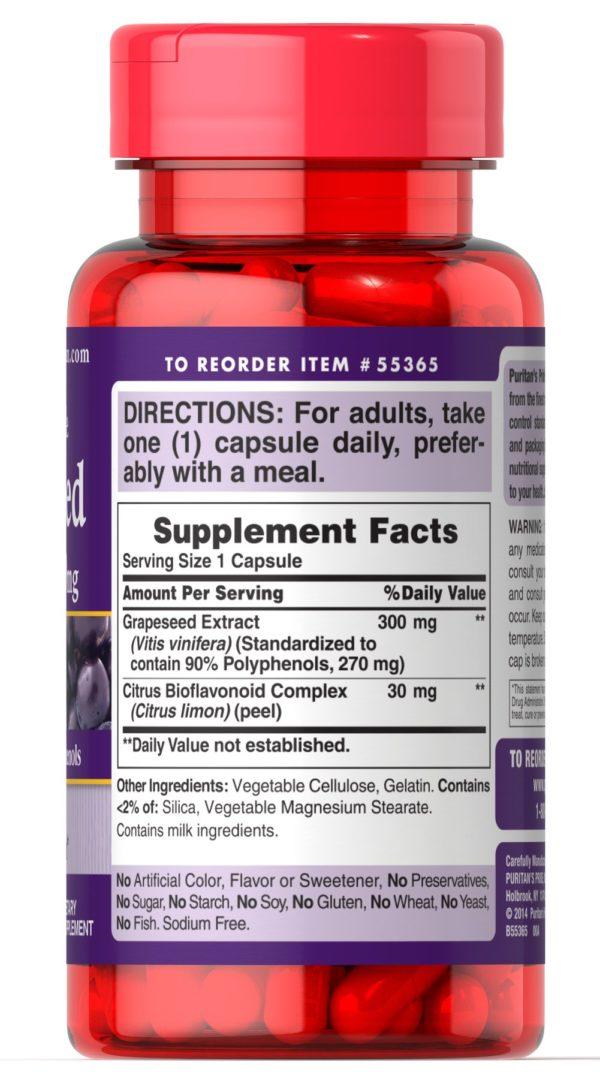 Extracto de semilla de uva 300 mg - Imagen 5
