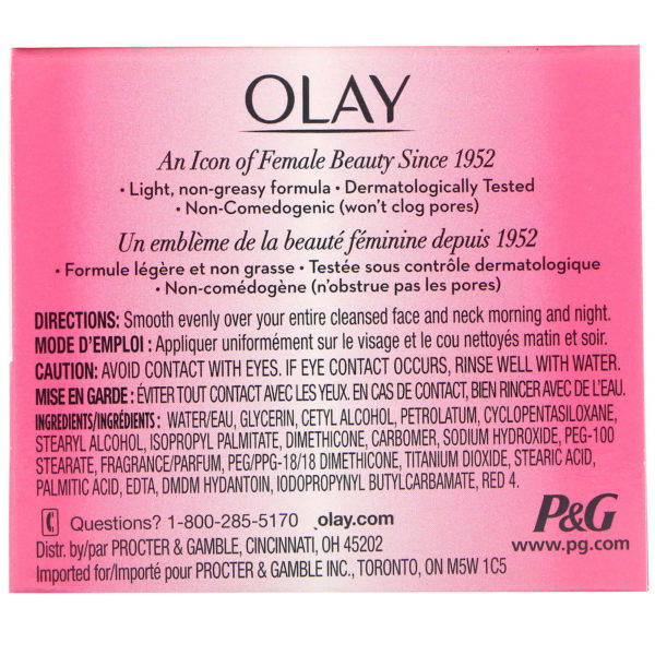 Olay, Active Hydrating, Crema de hidratación activa, Original, 56 ml (2 oz. líq.) - Imagen 3