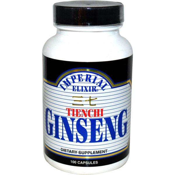 Imperial Elixir, Tienchi Ginseng, 100 cápsulas