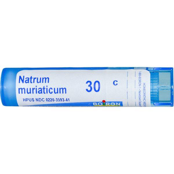 Boiron, Single Remedies, Natrum Muriaticum, 30C, Aproximadamente 80 bolitas