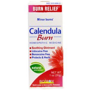 Boiron, Caléndula,Quemadura, ungüento calmante, 1 oz (30 g)