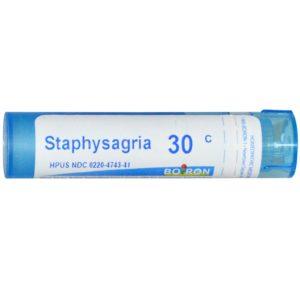 Boiron, Single Remedies, Staphysagria, 30C, 80 Comprimidos