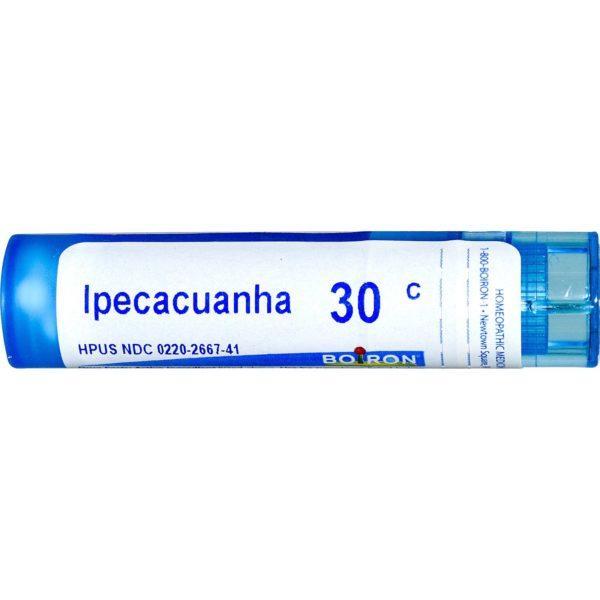 Boiron, Single Remedies, Ipecacuana, 30C, apróx. 80 gránulos