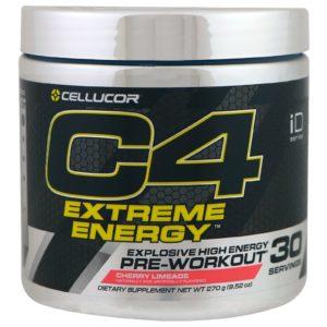Cellucor, C4 Extreme Energy, Preentrenamiento, Lima Cereza, 9.52 oz (270 g)