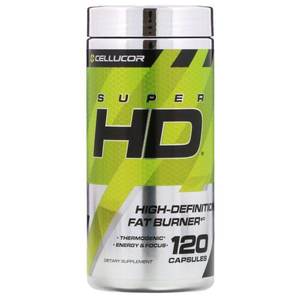 Cellucor, Super HD, High-Definition Fat Burner, 120 Capsules