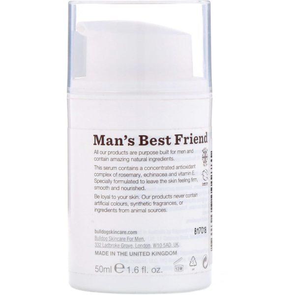 Bulldog Skincare For Men, Suero de defensa contra la edad, 50 ml (1,6 oz. liq.) - Imagen 2
