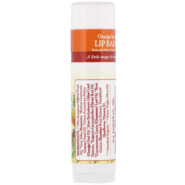 Badger Company, Bálsamo labial, Naranja picante, 17 g (0,60 oz) - Imagen 2