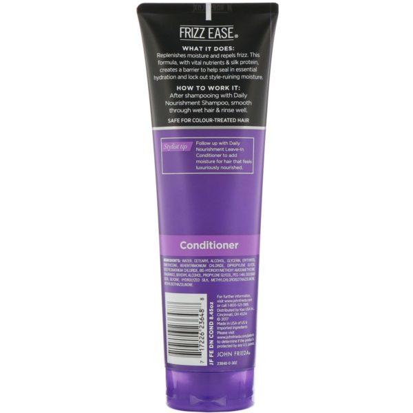 John Frieda, Frizz Ease, Acondicionador de nutrición diaria Daily Nourishment, 250 ml (8,45 oz. líq.) - Imagen 2