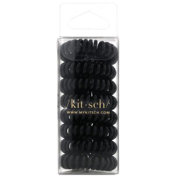 Kitsch, Hair Coils, Black, 8 Pieces - Imagen 3