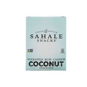 Sahale Snacks, Bocadillo surtido, Piña, Ron, Castañas de cajú, Coco, 7 sobres, 42,5 g (1,5 oz) cada uno