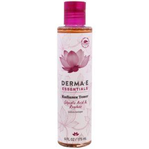 Derma E, Essentials, Tónico radiante, Ácido glicólido y Rooibos , 6 fl oz (175 ml)