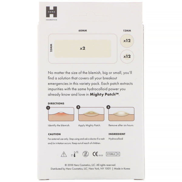 Hero Cosmetics, Mighty Patch, Pack surtido, 26 parches - Imagen 2