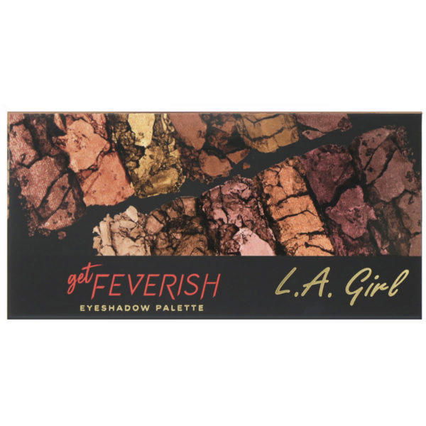 L.A. Girl, Paleta de sombras para ojos Get Feverish, 1 g (0,035 oz) cada una - Imagen 2