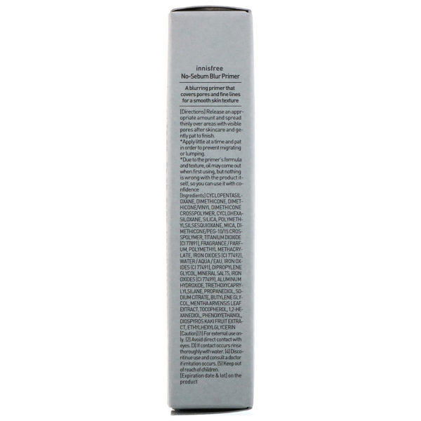 Innisfree, Prebase de maquillaje efecto mate, 25 ml (0,84 oz. líq.) - Imagen 3