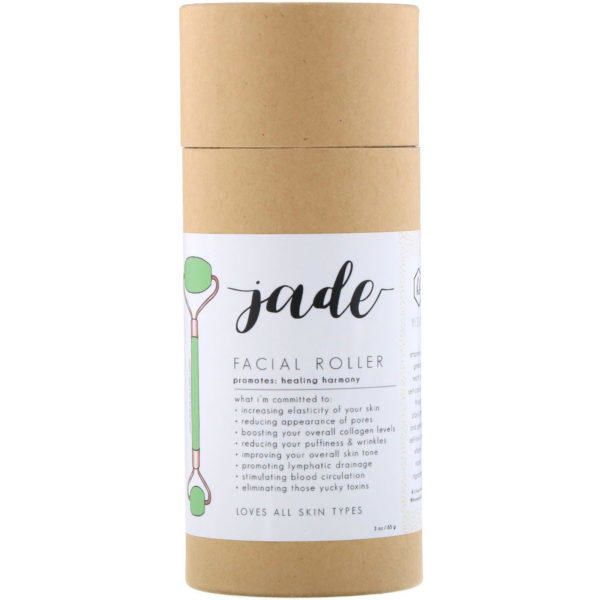 Honey Belle, Rodillo facial de jade, 1 rodillo - Imagen 2