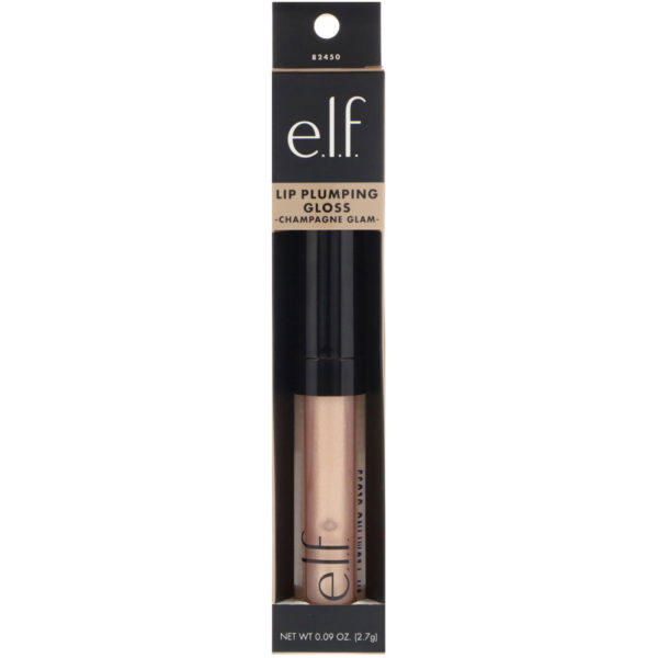 E.L.F., Lip Plumping Gloss, Champagne Glam, 0.09 fl oz (2.7 g) - Imagen 2