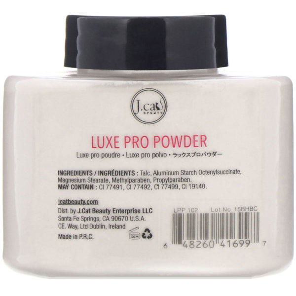 J.Cat Beauty, Polvo de lujo, Profesional, LPP102l Luminizador, 42 g (1,5 oz) - Imagen 2