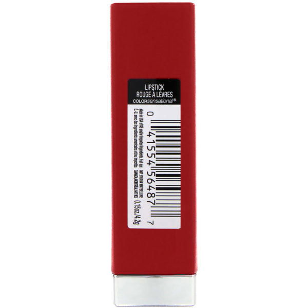 Maybelline, Color Sensational Made For All, Lápiz de labios para todo tipo de piel, Púrpura para mí 388, 4,2 g (0,15 oz) - Imagen 2