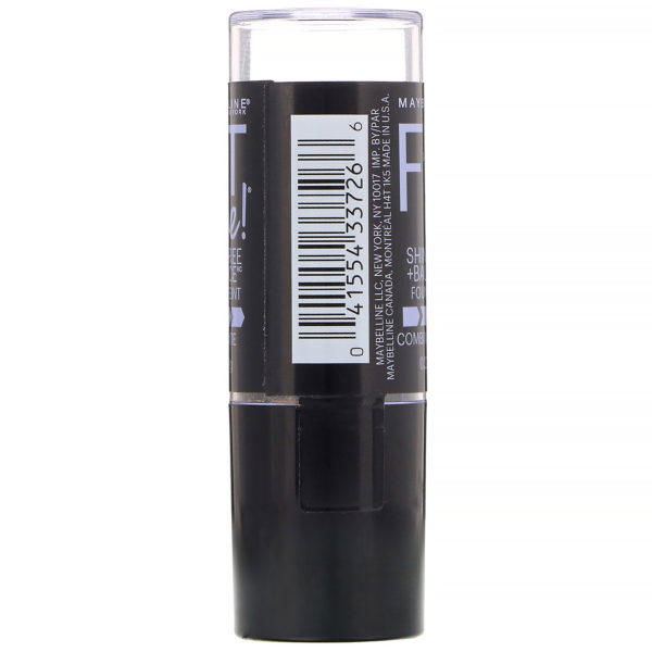 Maybelline, Fit Me, Shine-Free + Balance, Base de maquillaje en barra, 330 Toffee (tofe), 9 g (0,32 oz) - Imagen 2
