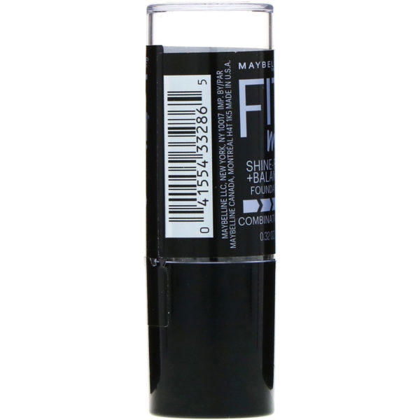 Maybelline, Fit Me, Shine-Free + Balance, Base de maquillaje en barra, 130 Buff Beige (beige gamuzado), 9 g (0,32 oz) - Imagen 2