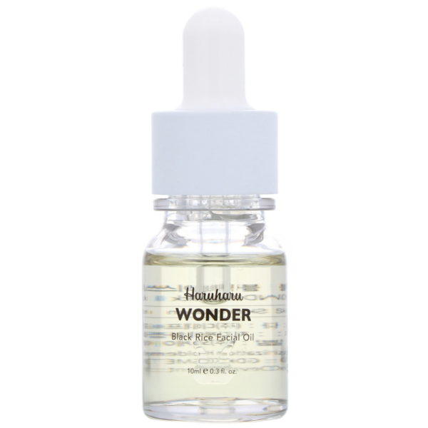 Haruharu, Wonder, Aceite facial con arroz negro, 10 ml (0,3 oz. líq.)