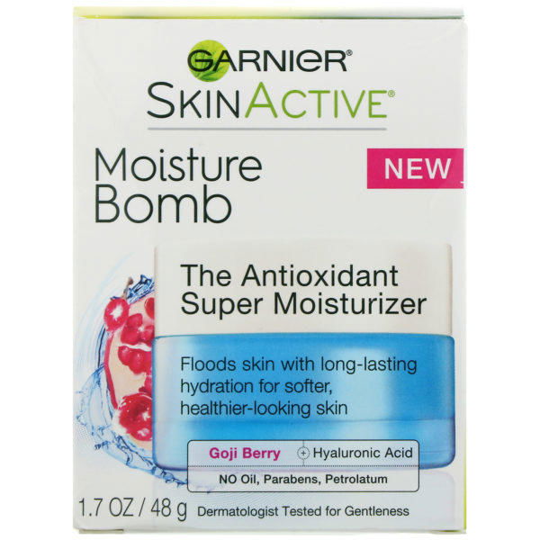 Garnier, SkinActive, Moisture Bomb, Súper hidratante antioxidante, 48 g (1,7 oz) - Imagen 2