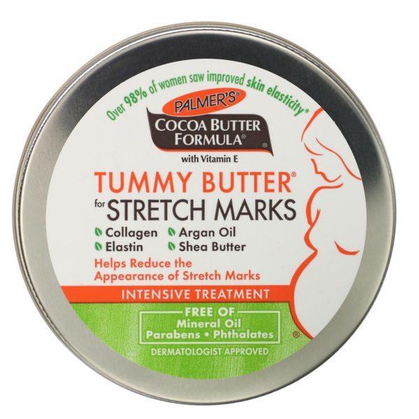 Palmer's, Fórmula de Manteca de Cacao, Tummy Butter, Para líneas finas, 4.4 oz (125 g)