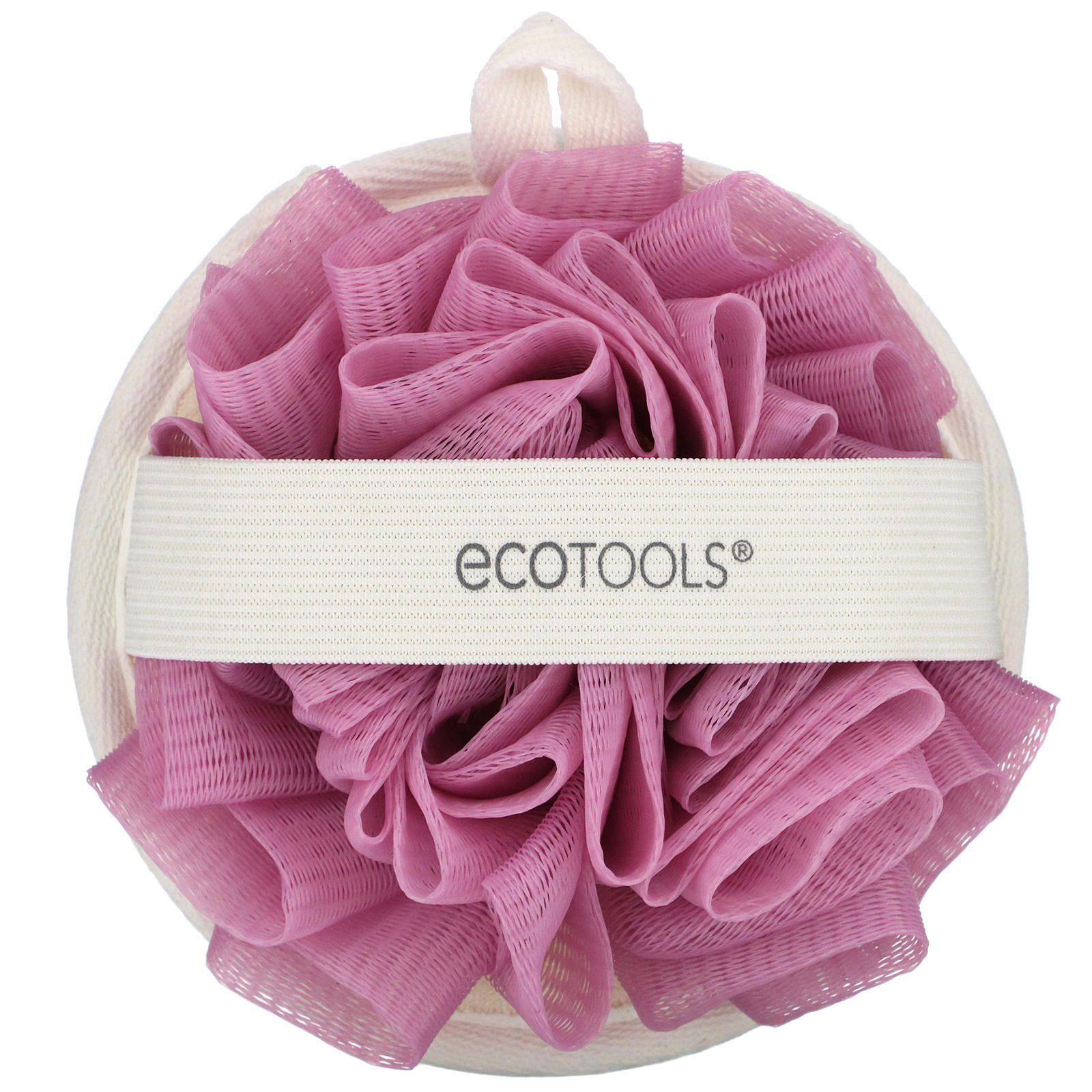 EcoTools, EcoPouf Cojinete de Limpieza Doble, 1 Cojinete