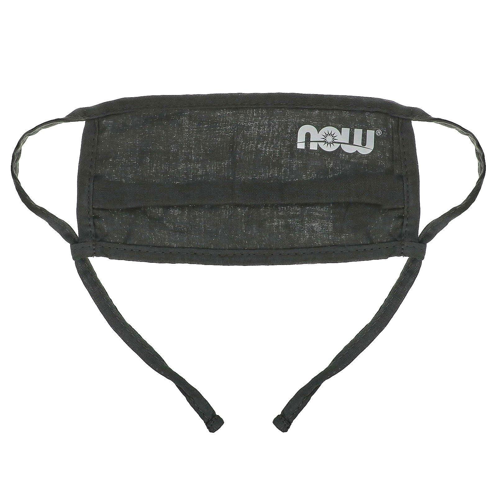 Now Foods, Face Mask, Grey, Small, 1 Mask
