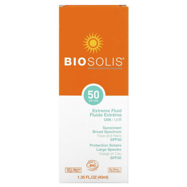 Biosolis, Protector solar líquido extremo, FPS 50, 40 ml (1,35 oz. líq.) - Imagen 2