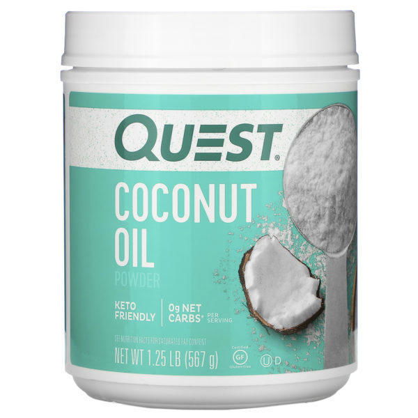 Quest Nutrition, Aceite de coco en polvo, 20 oz (567 g)