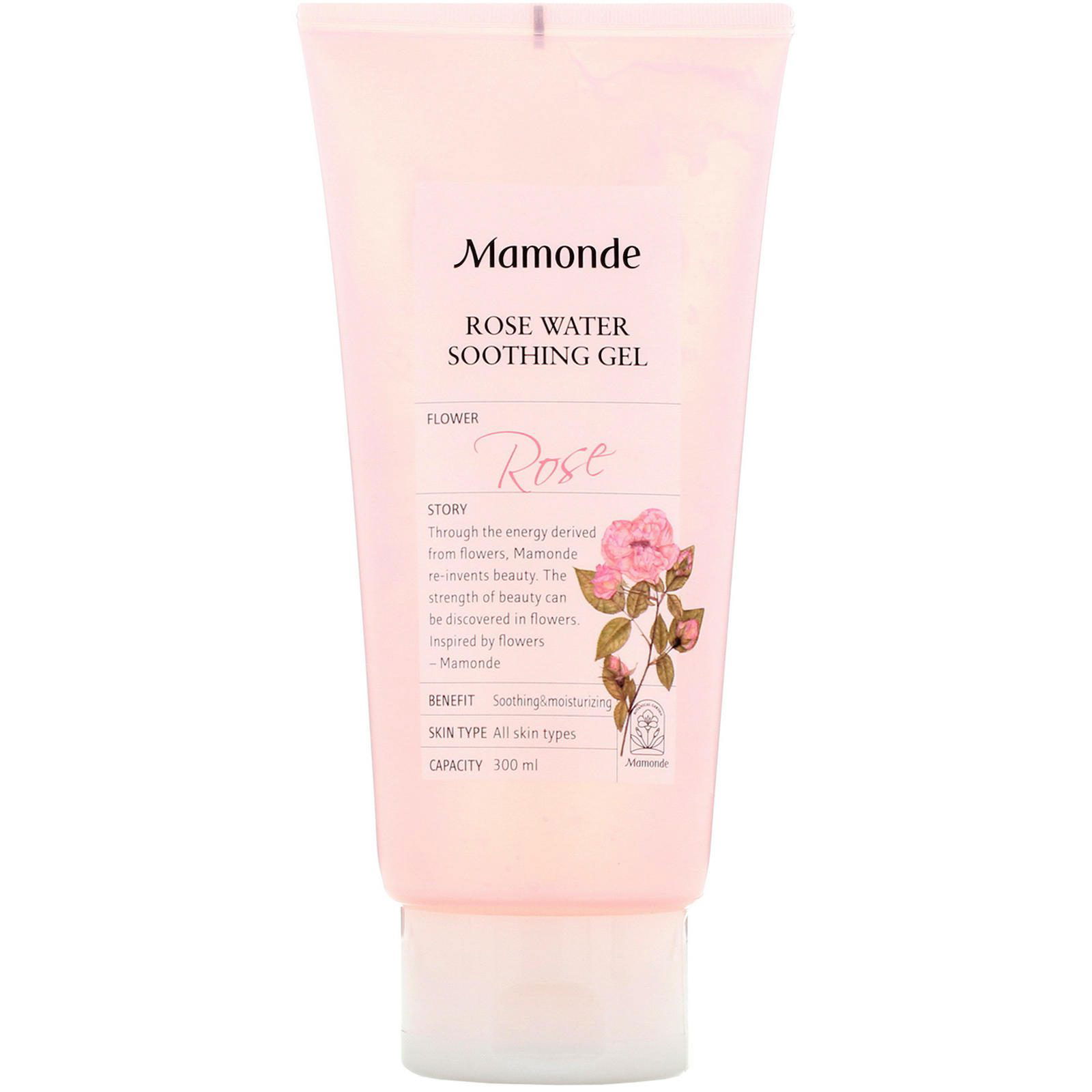 Mamonde, Gel calmante de agua de rosas, 300 ml