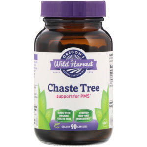 Oregon's Wild Harvest, Chaste Tree, 90 Gelatin Capsules