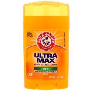Arm & Hammer, UltraMax, Desodorante antitranspirante sólido, Fresco, 1.0 oz (28 g)