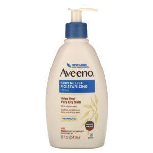 Aveeno, Principios naturales, aliviador para la piel, loción suavemente perfumada, coco nutritivo, 12 fl oz. (354 ml.)