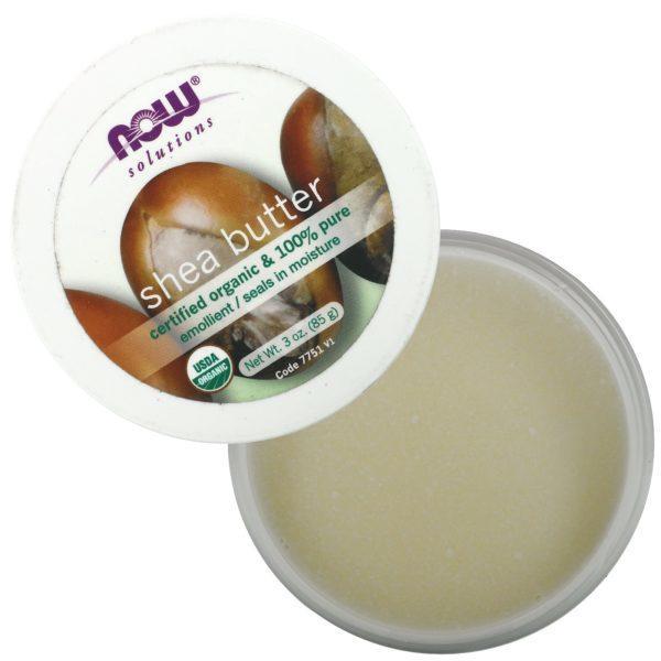 Now Foods, Solutions, Manteca de karité orgánica, 85 g (3 oz) - Imagen 3