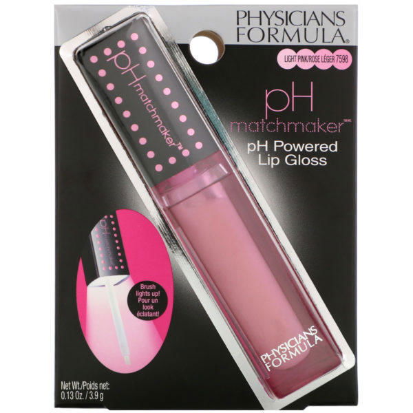 Physicians Formula, pH Matchmaker, brillo labial potenciado por pH, Rosa Claro, 0,13 oz (3,9 g) - Imagen 3