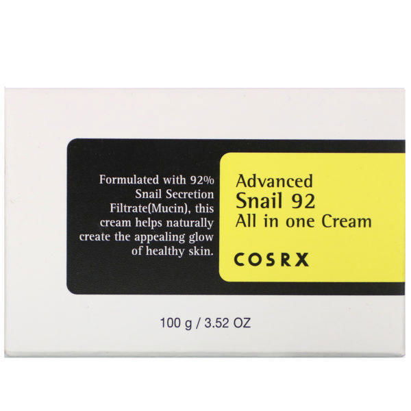 Cosrx, Advanced Snail 92, todo en una crema, 100 ml - Imagen 3