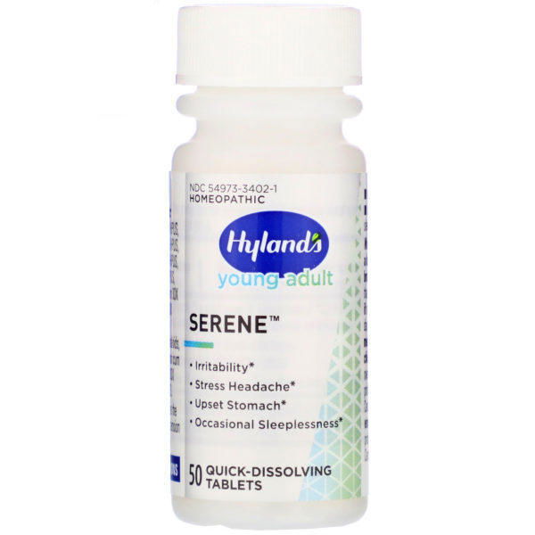 Hyland's, Young Adult, Serene, 194 mg, 50 Quick-Dissolving Tablets - Imagen 3