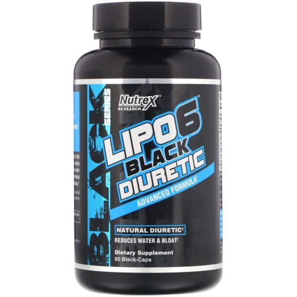 Nutrex Research, LIPO-6 Black Diuretic, 80 Black-Caps - Imagen 3